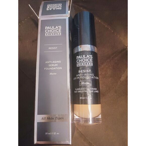 PAULA'S CHOICE Resist Anti-Aging Serum Foundation ~ Matte New - Picture 2 of 6